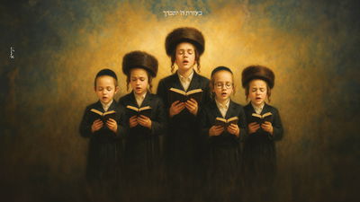 לקראת היארצייט: עקיבא גרומן ומקהלת הילדים חסידימלעך "הִתְפַּלְּלוּ"