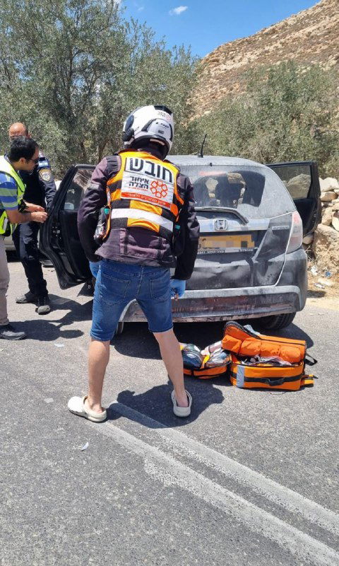 זירת התאונה