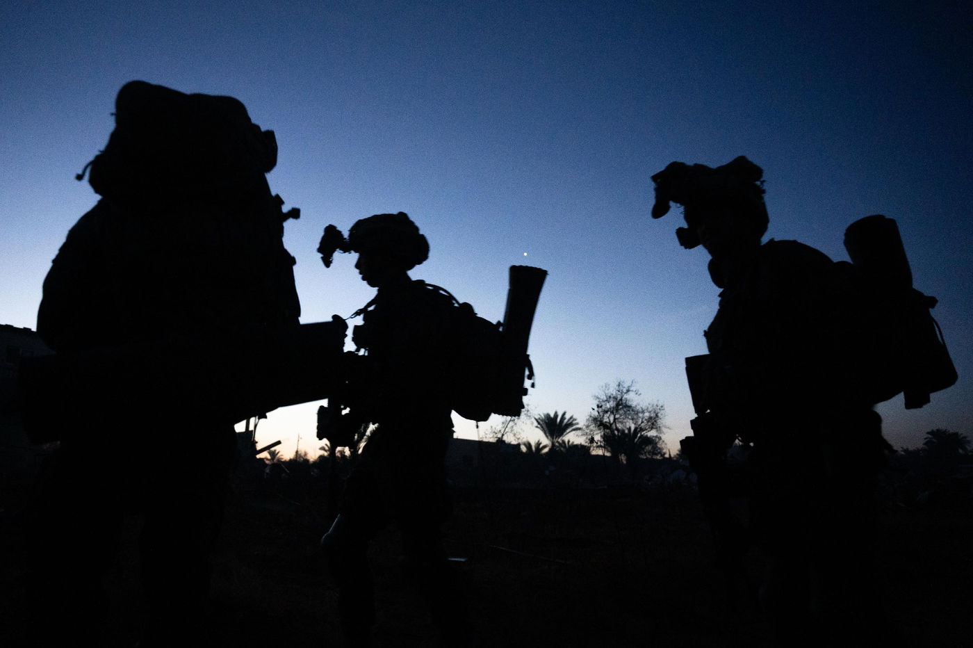 פעילות צוות הקרב של עוצבת הקומנדו ברצועת עזה