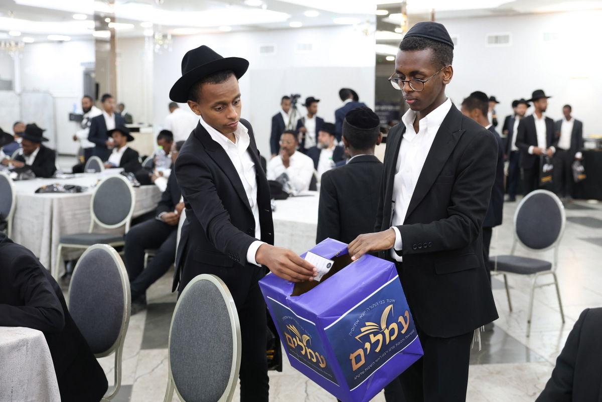 מעמד הכנה לחג השבועות לבני התורה יוצאי אתיופיה