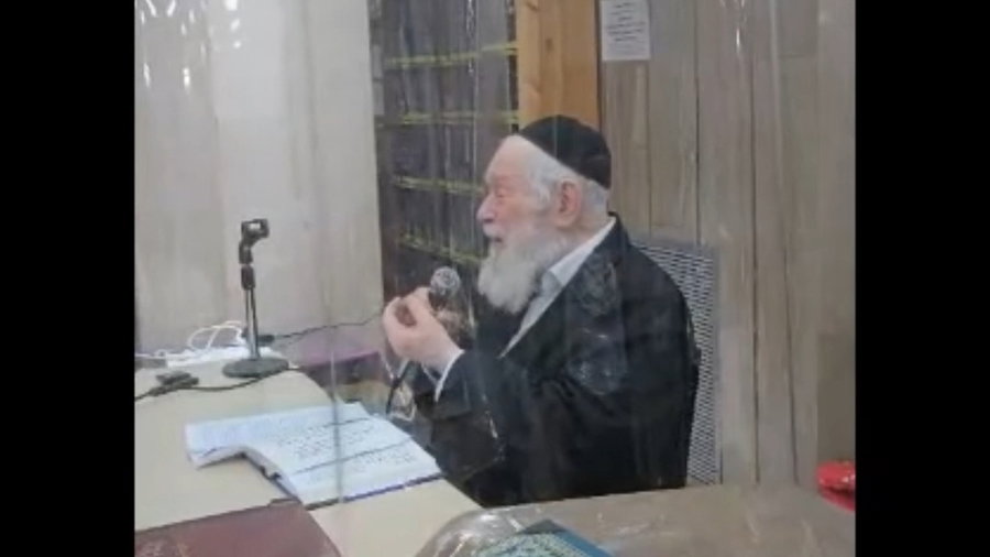 דברי החיזוק של הגאון רבי יצחק זילברשטיין