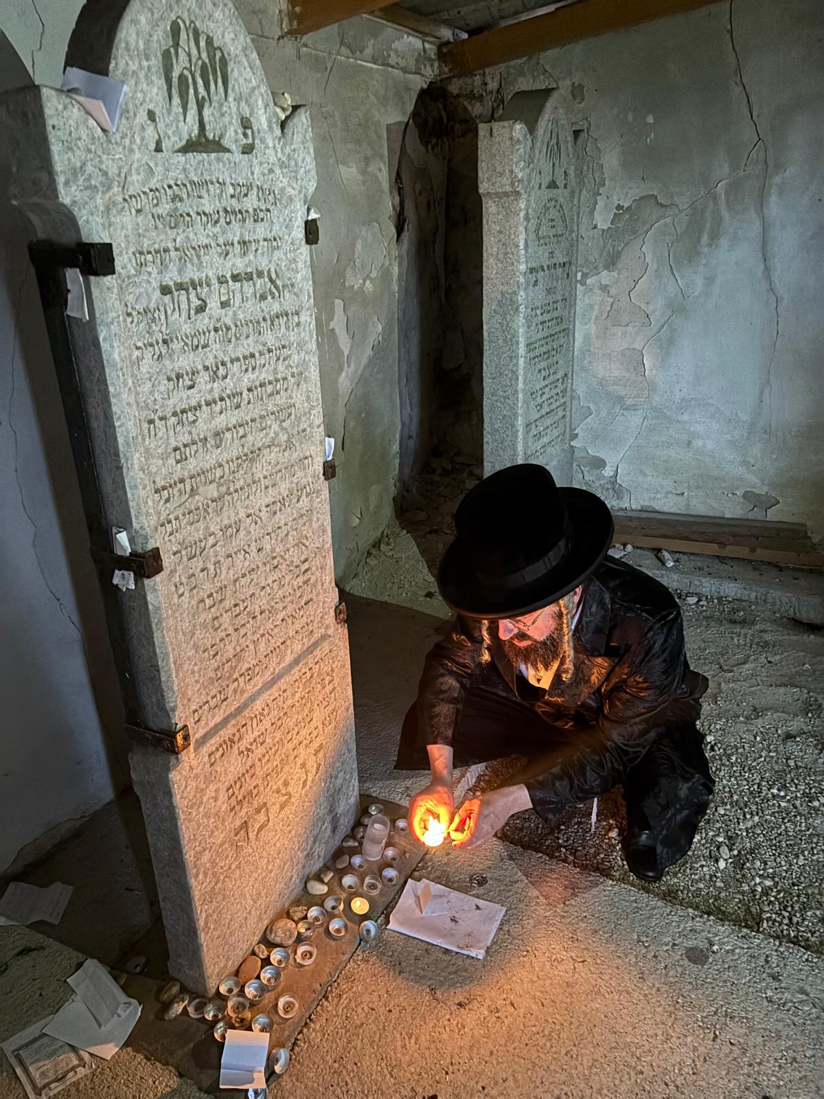 הרה״צ רבי יוסף בנימין ווייס במסע הקודש לאירופה