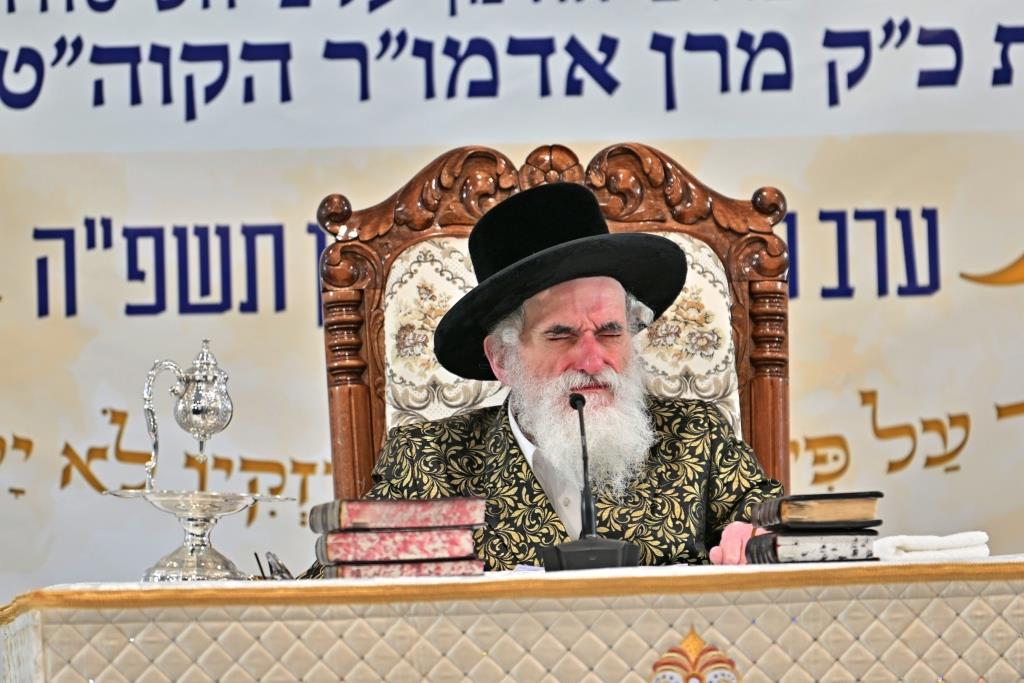 ערב ר"ח סיון בחצה"ק ויזניץ