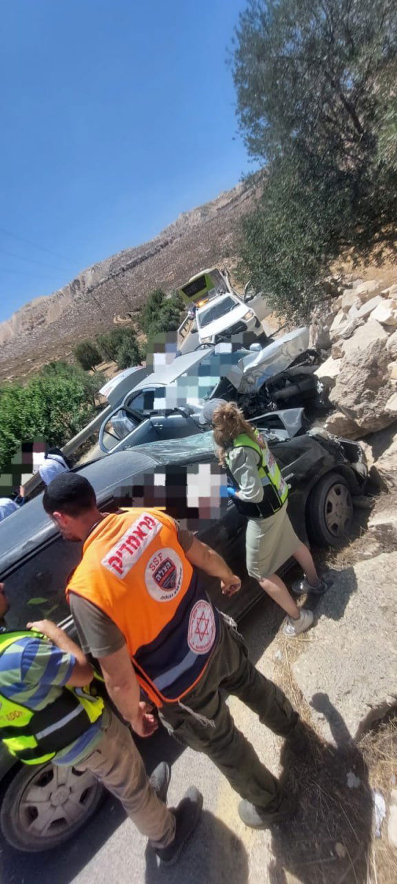 זירת התאונה