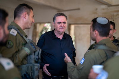 השר ישראל כ"ץ בביקור בשא-נור