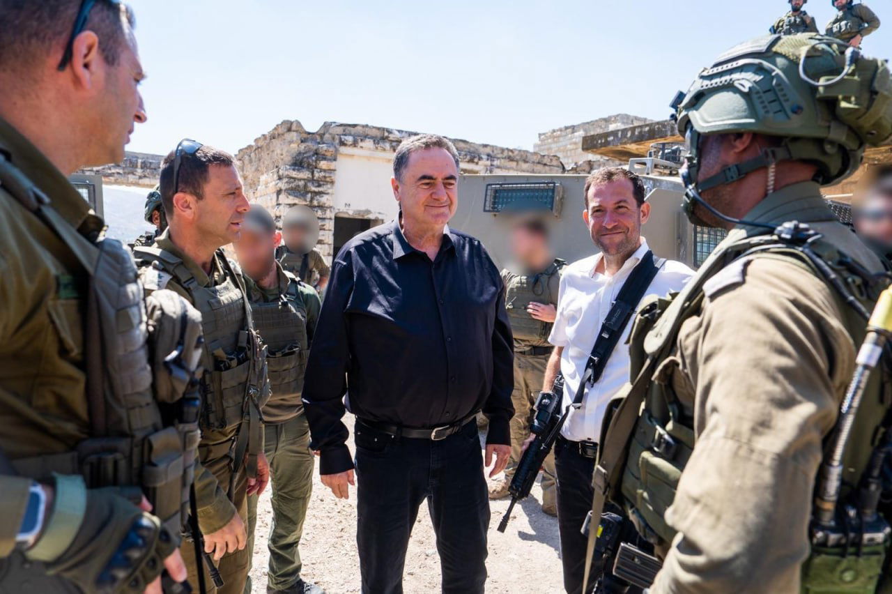 השר ישראל כ"ץ בביקור בשא-נור