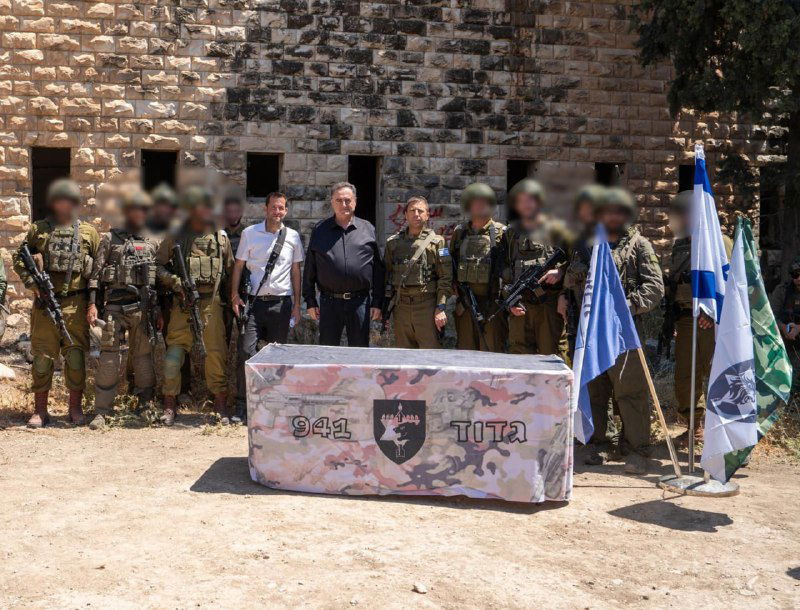 השר ישראל כ"ץ בביקור בשא-נור