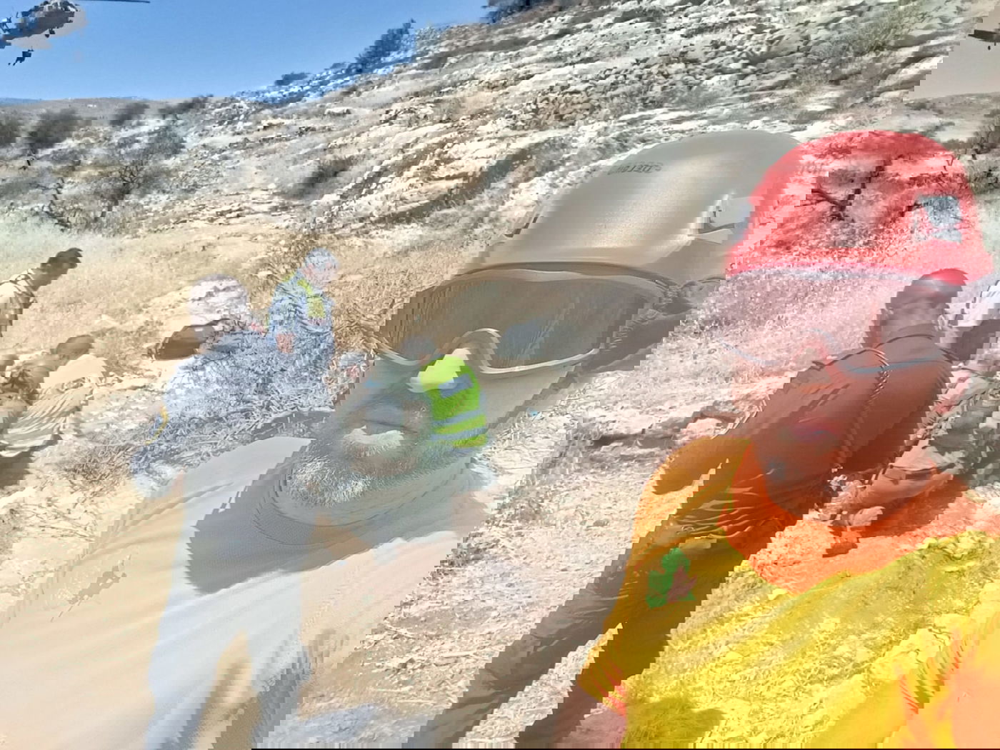 זירת החילוץ