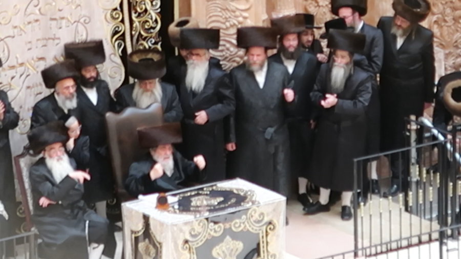 האדמו"ר מויזניץ בספירת העומר