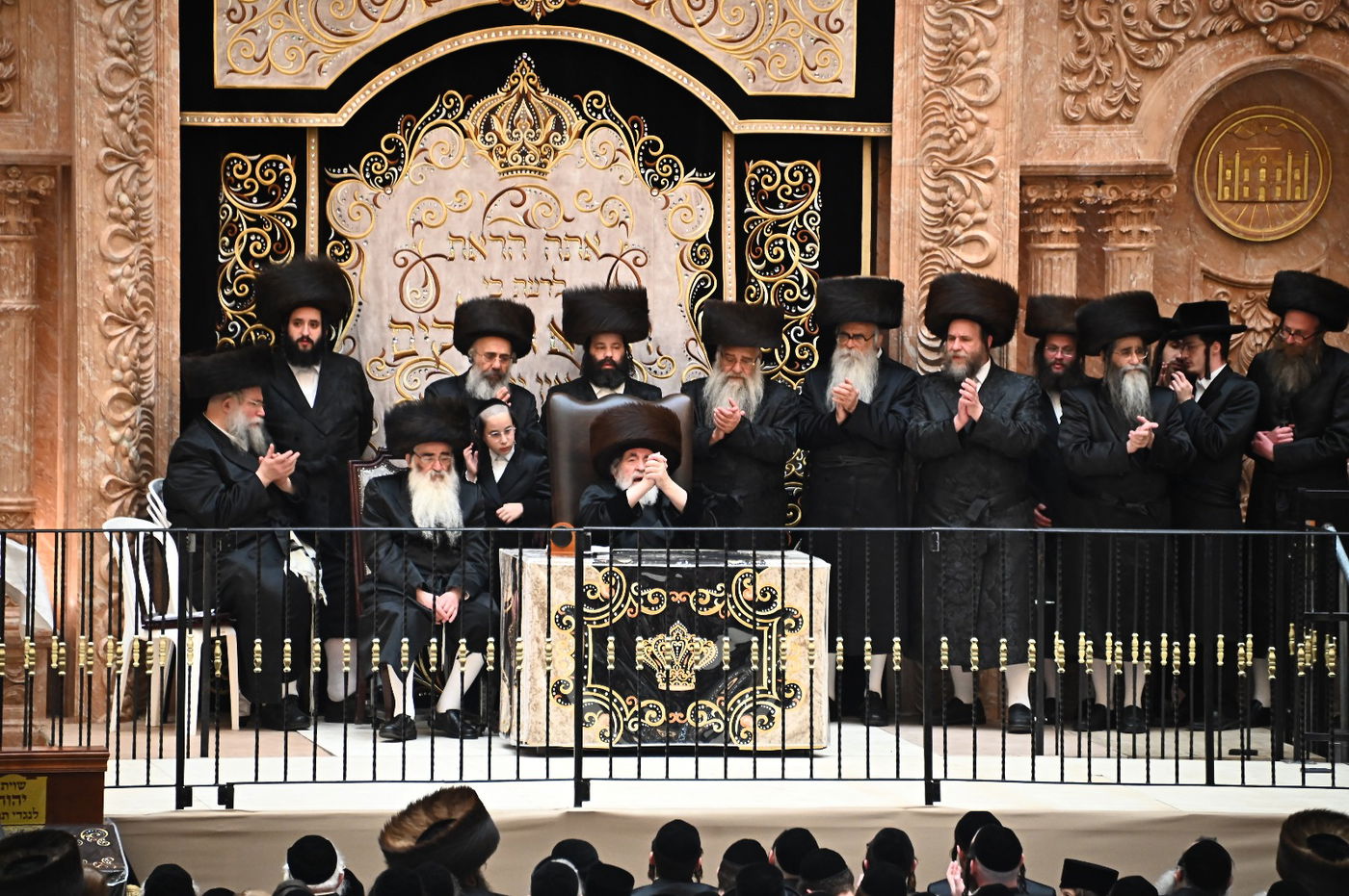 האדמו"ר מויז'ניץ בספירת העומר מ"ט בעומר