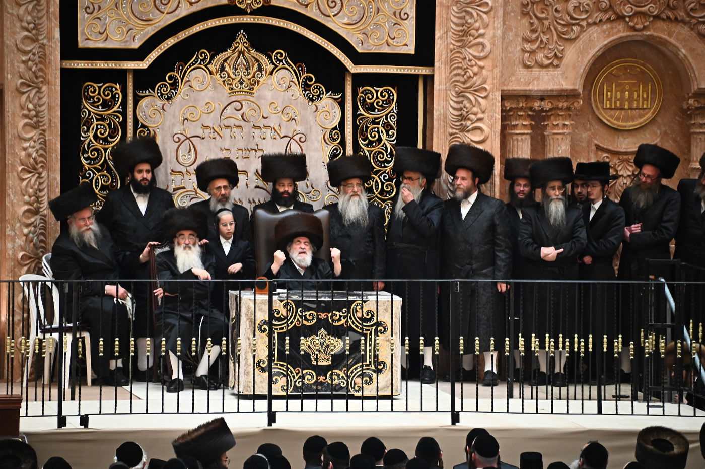 האדמו"ר מויז'ניץ בספירת העומר מ"ט בעומר