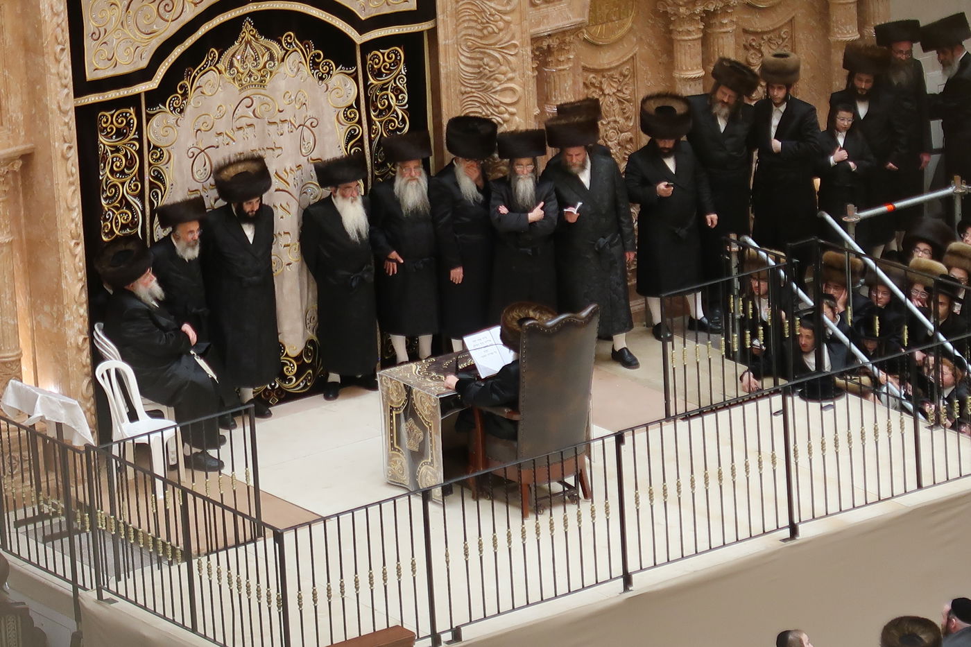 האדמו"ר מויז'ניץ בספירת העומר מ"ט בעומר