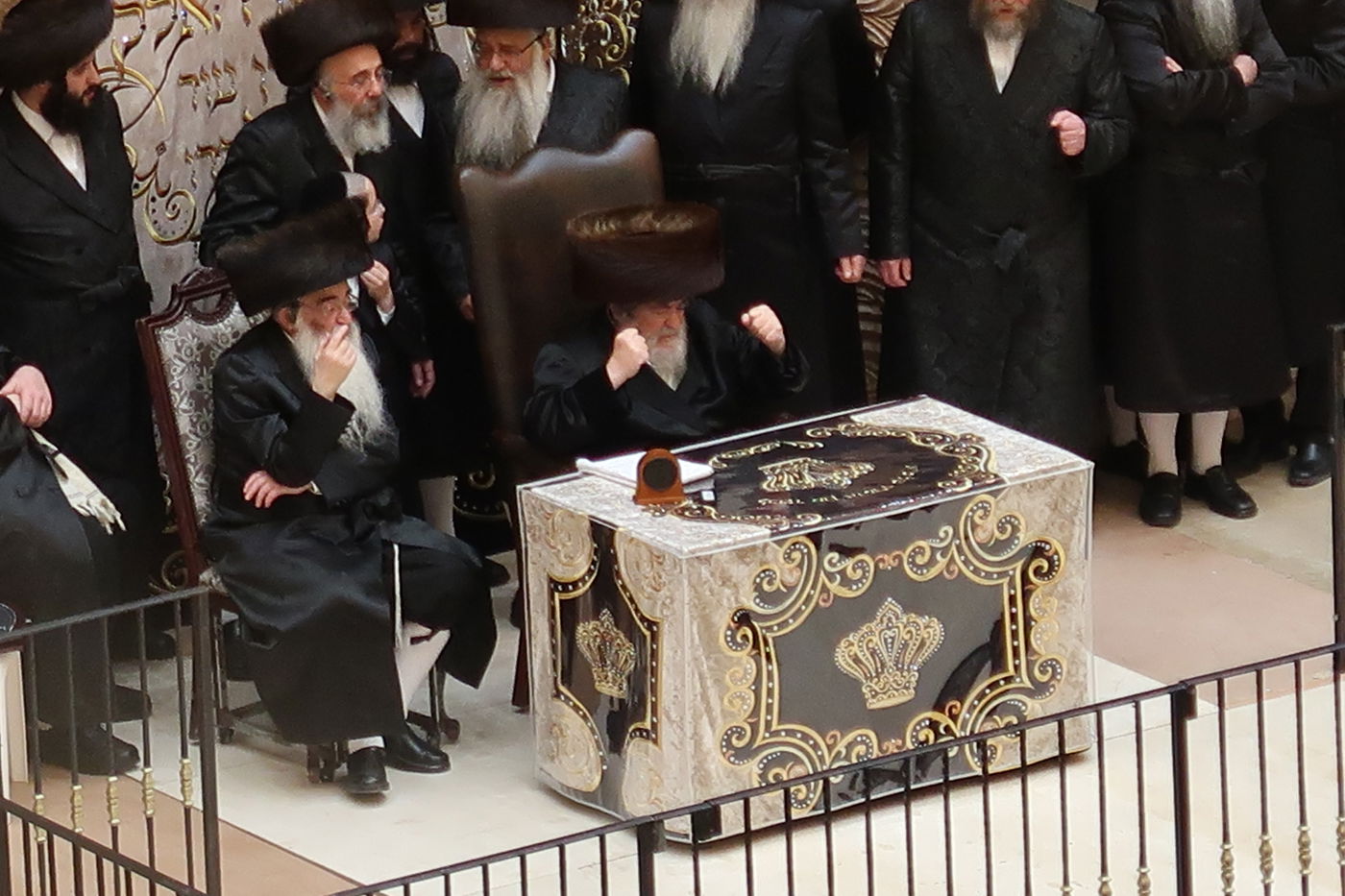 האדמו"ר מויז'ניץ בספירת העומר מ"ט בעומר