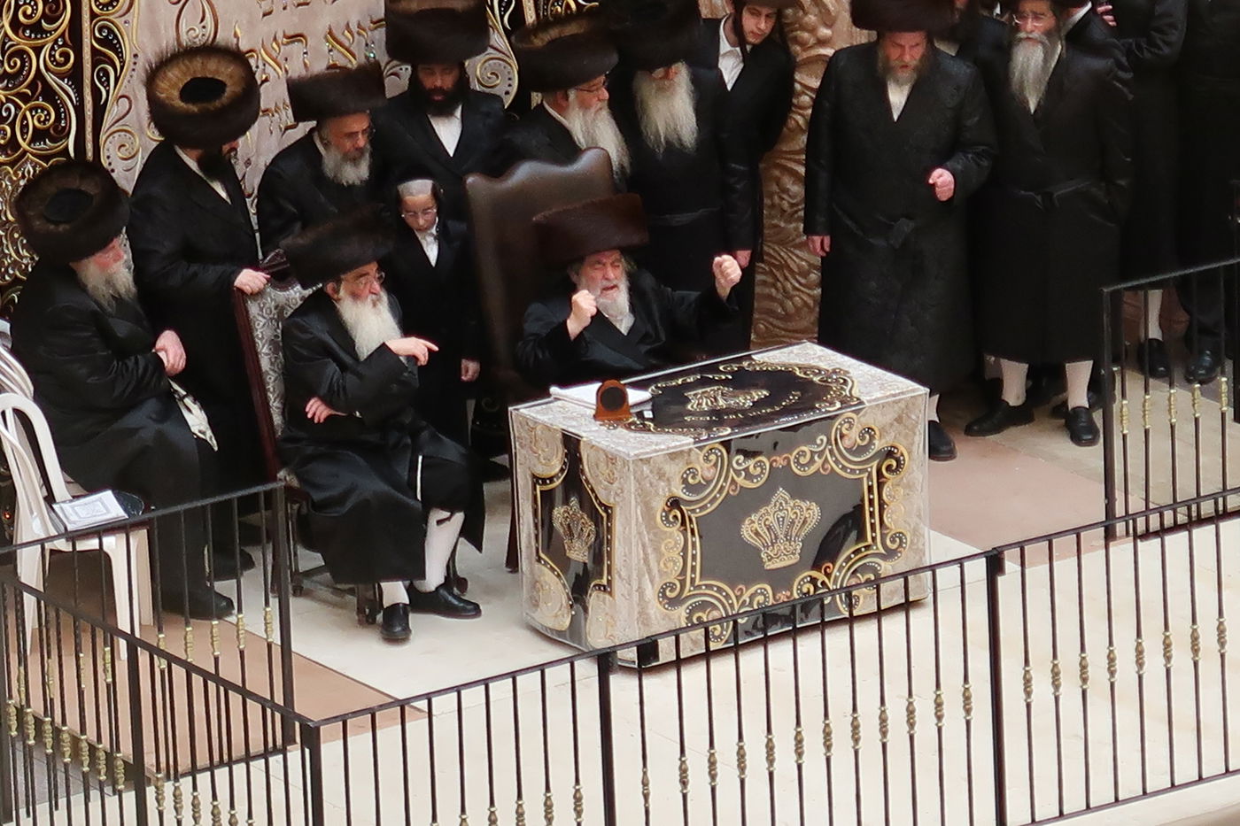 האדמו"ר מויז'ניץ בספירת העומר מ"ט בעומר