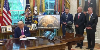 טראמפ וכיפת הזהב