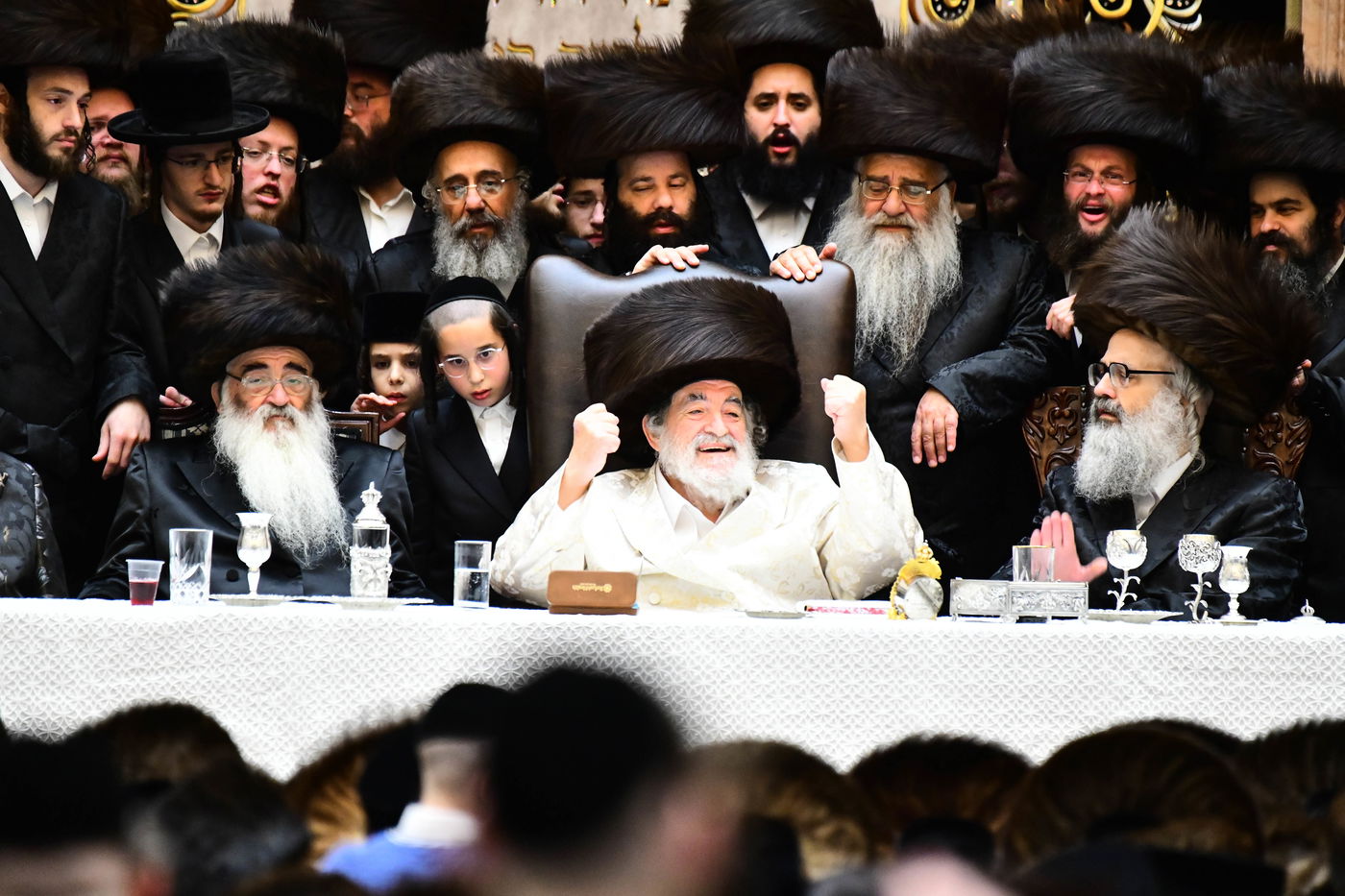 נעילת החג שבועות בחצה"ק ויז'ניץ