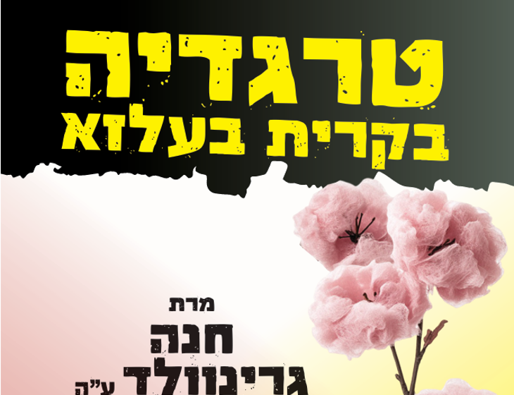 טרגדיה נוראה לפני החג: הגב' חנה כלה לפני החתונה ושלושת אחיה הצעירים נותרו יתומים