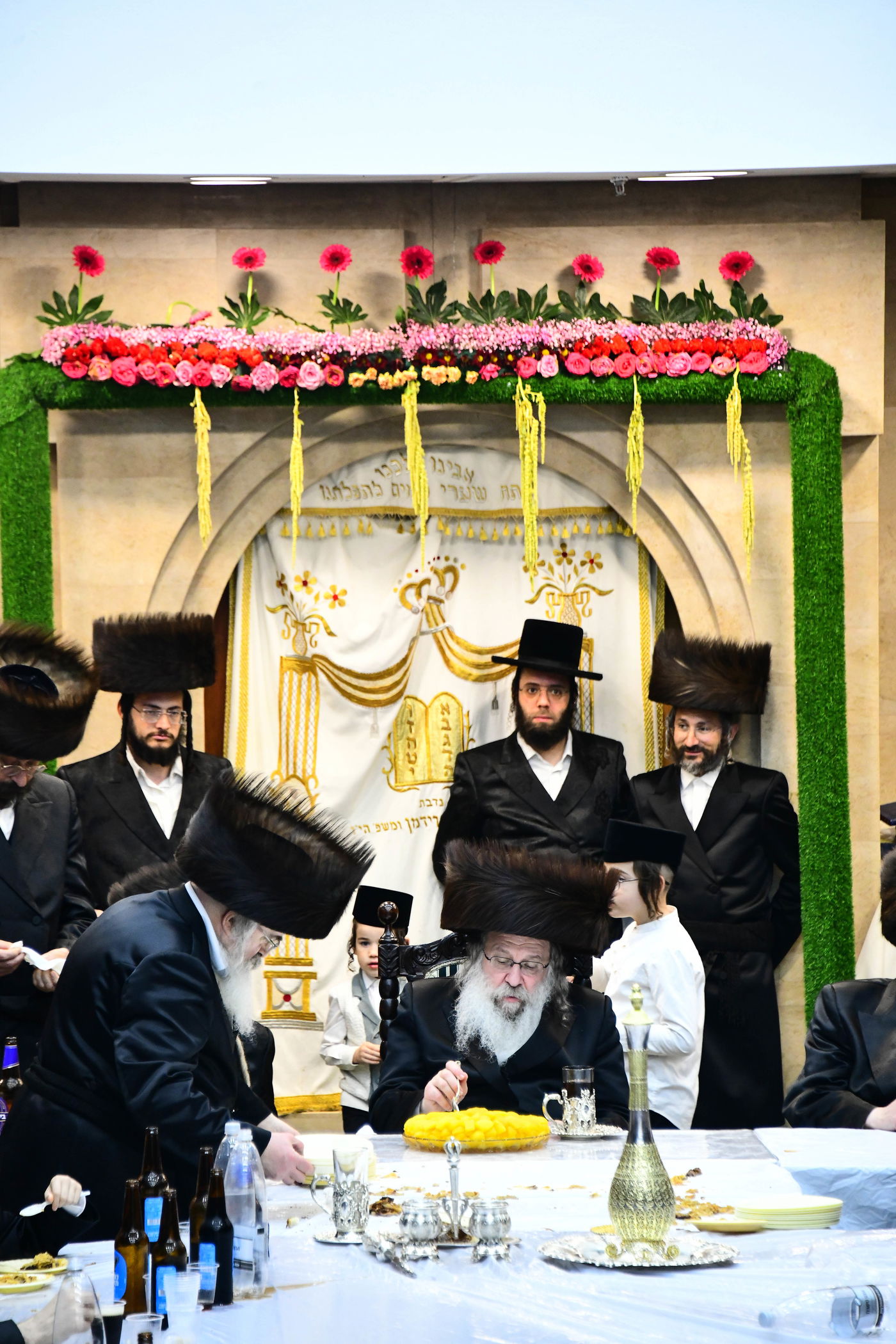 נעילת החג בחצה"ק נדבורנה