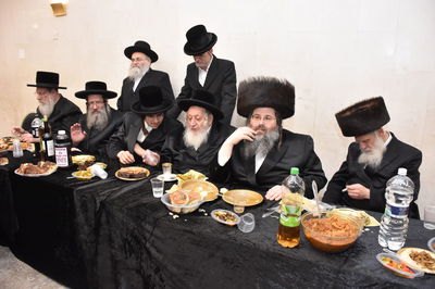 שמחת אירוסי נין האדמו"ר בעל ה"אריה שאג" מצאנז ז'מיגרד