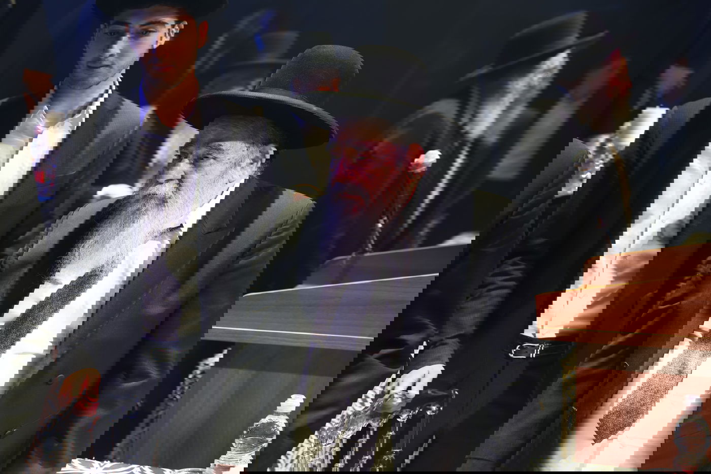 מעמד 'קבלת התורה' לבני הישיבות יוצאי צרפת 