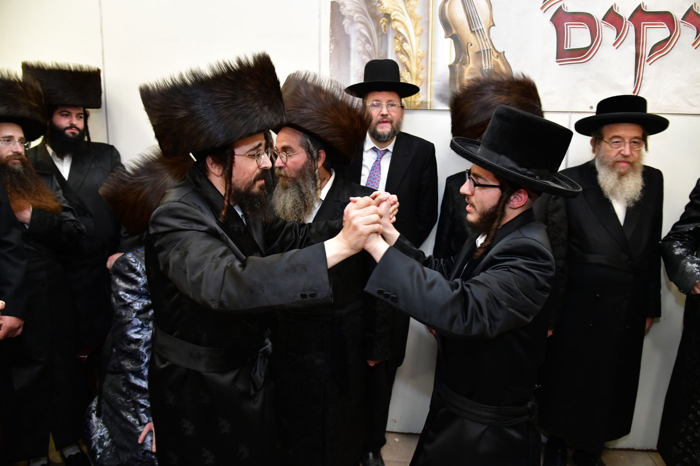 שמחת בית פרמישלאן - רחמסטריווקא - שאץ ויז'ניץ - לייטשיק