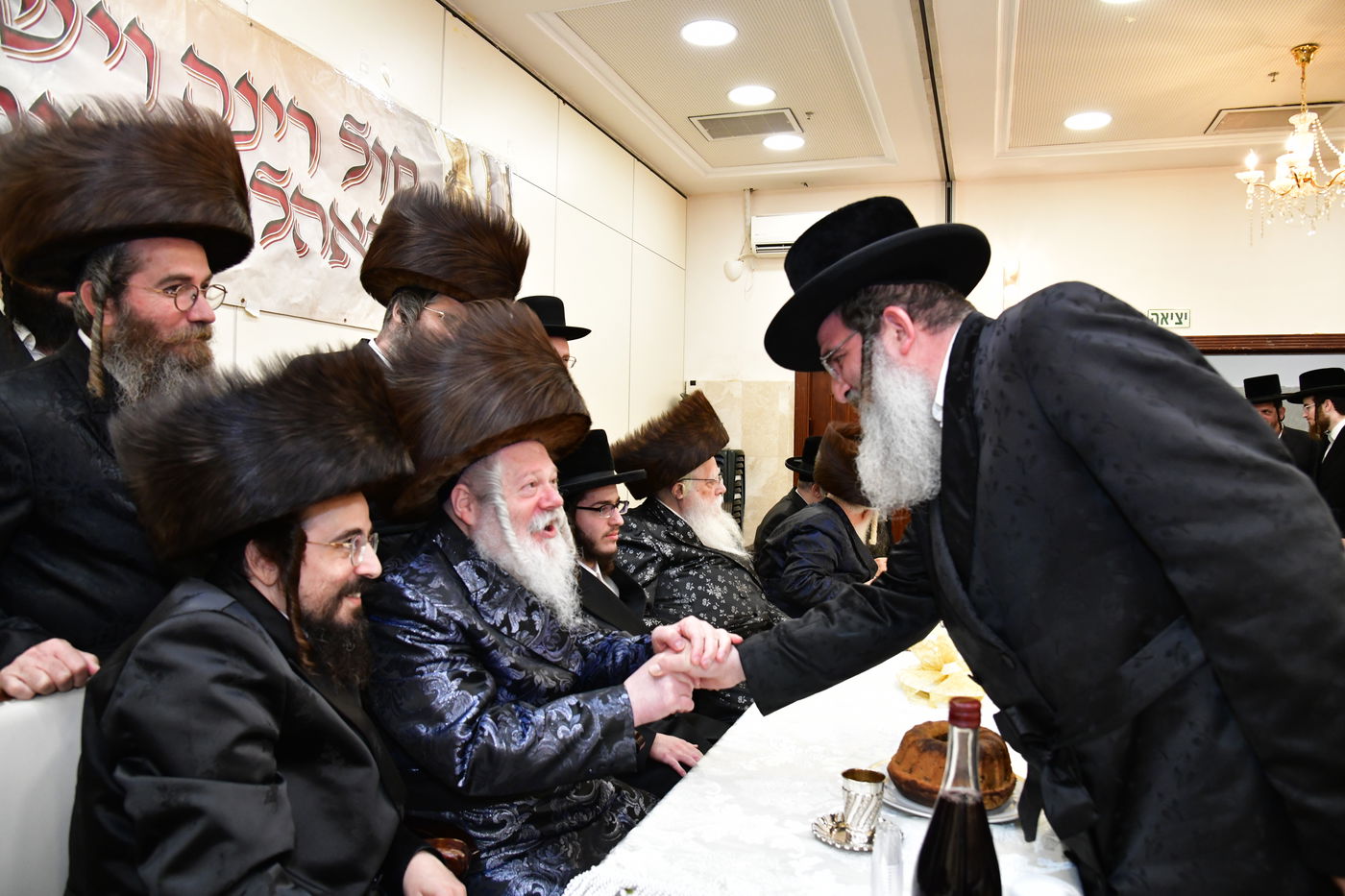 שמחת בית פרמישלאן - רחמסטריווקא - שאץ ויז'ניץ - לייטשיק