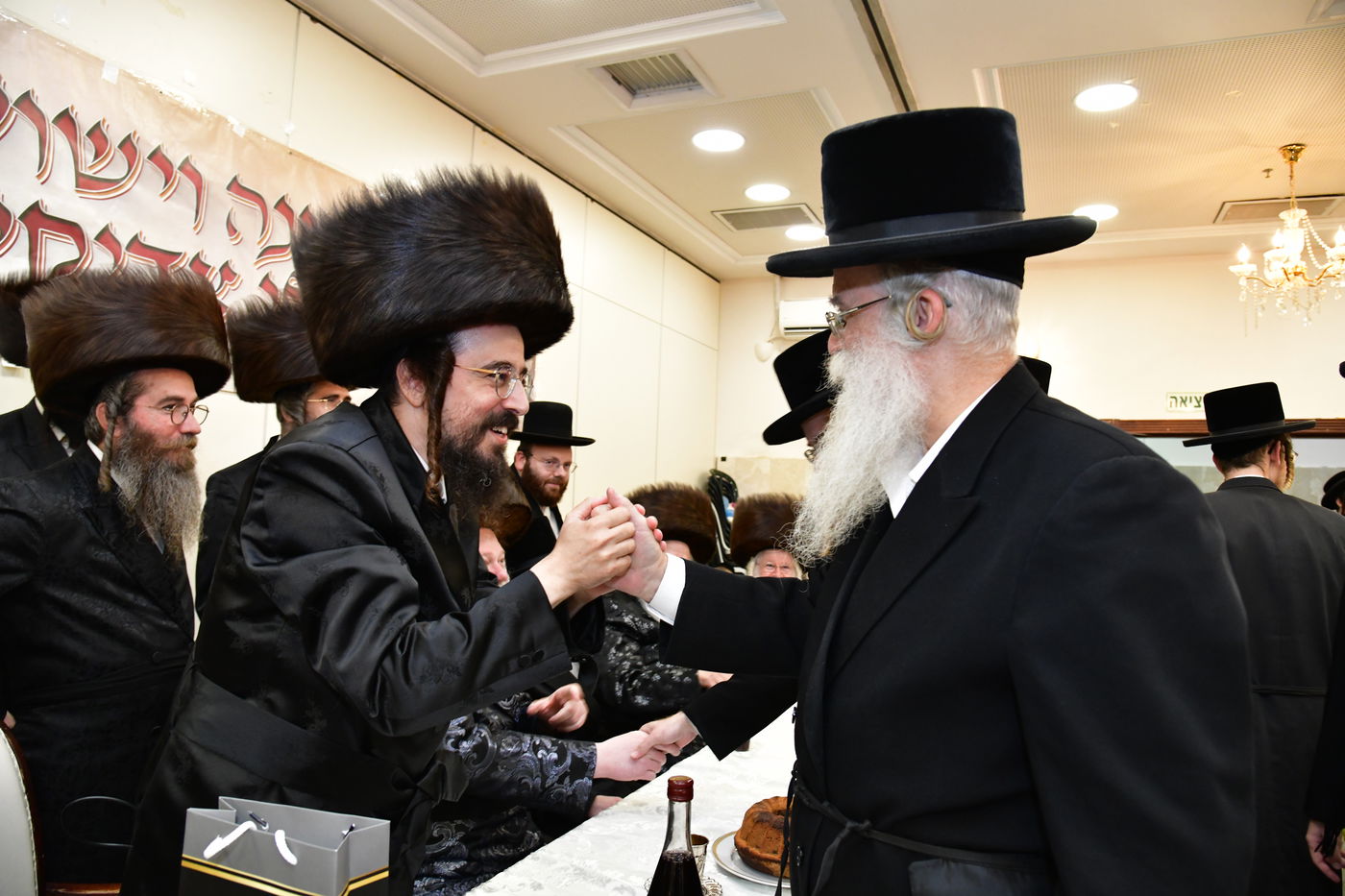 שמחת בית פרמישלאן - רחמסטריווקא - שאץ ויז'ניץ - לייטשיק