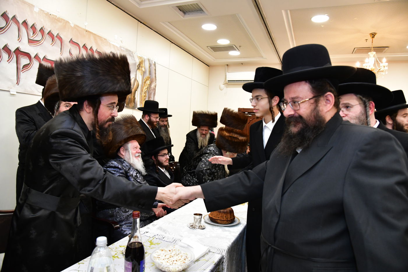 שמחת בית פרמישלאן - רחמסטריווקא - שאץ ויז'ניץ - לייטשיק