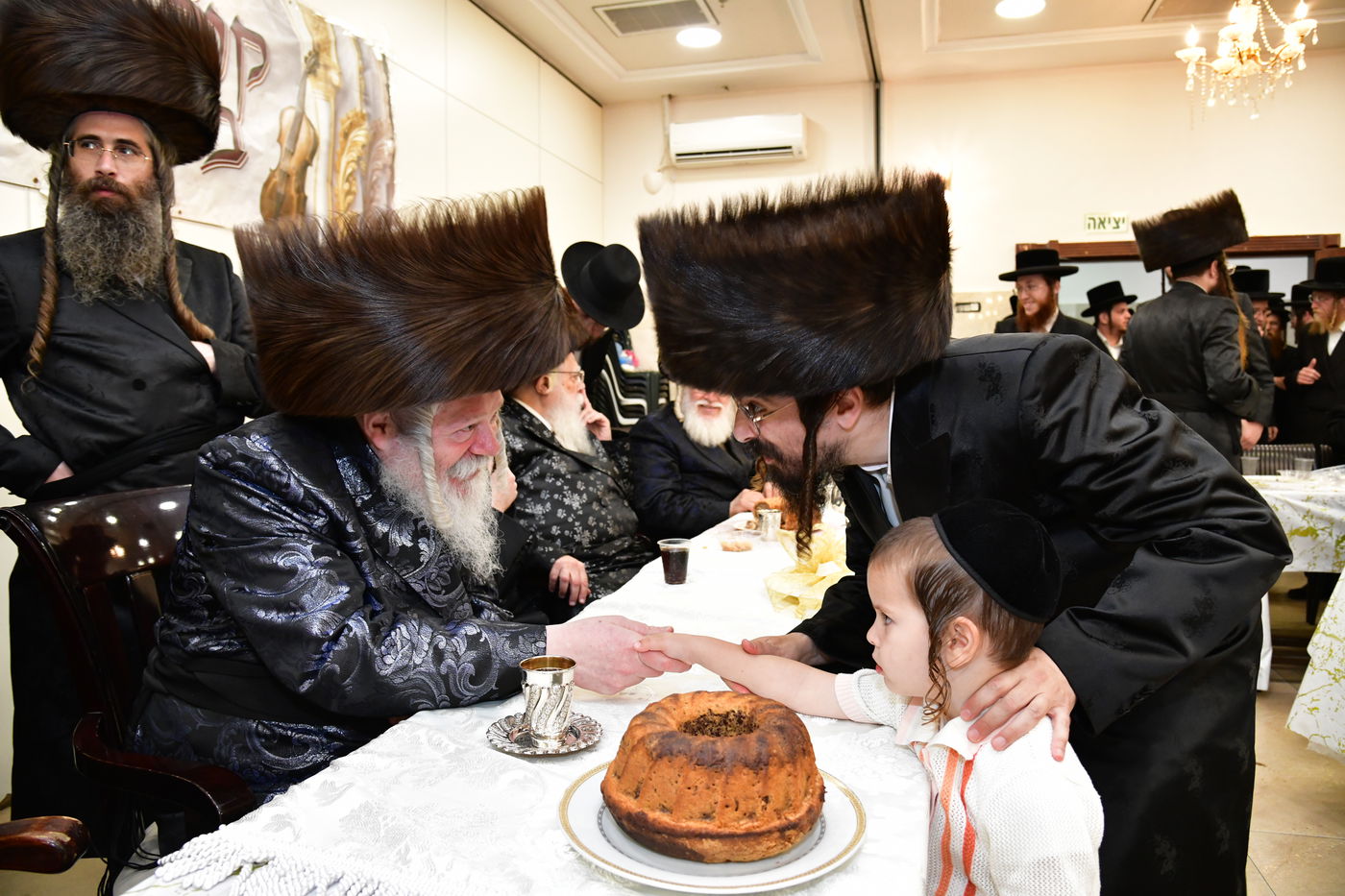 שמחת בית פרמישלאן - רחמסטריווקא - שאץ ויז'ניץ - לייטשיק