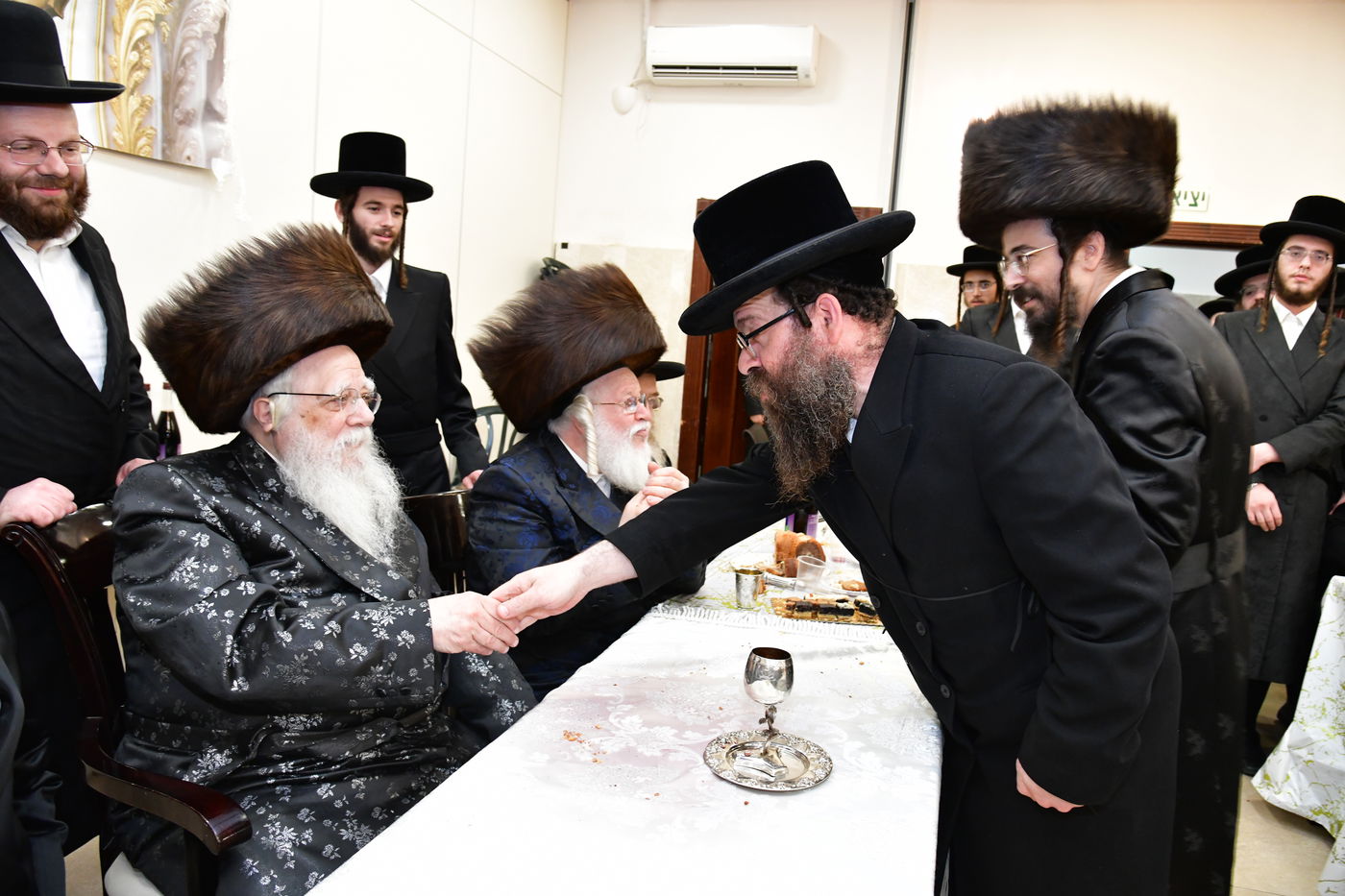 שמחת בית פרמישלאן - רחמסטריווקא - שאץ ויז'ניץ - לייטשיק