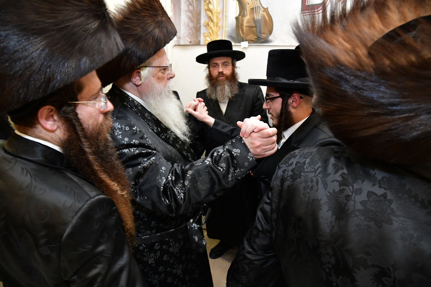 שמחת בית פרמישלאן - רחמסטריווקא - שאץ ויז'ניץ - לייטשיק