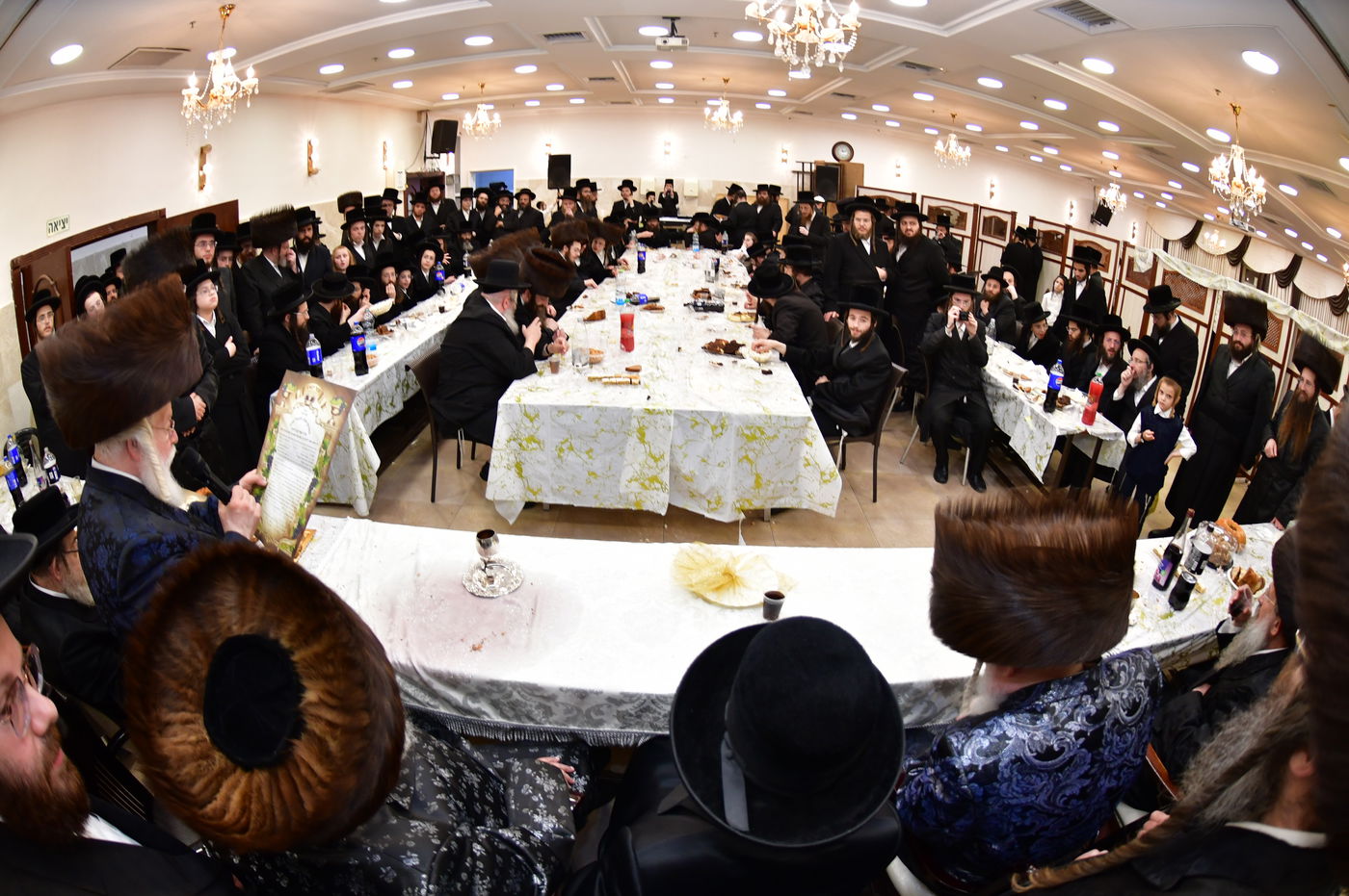 שמחת בית פרמישלאן - רחמסטריווקא - שאץ ויז'ניץ - לייטשיק