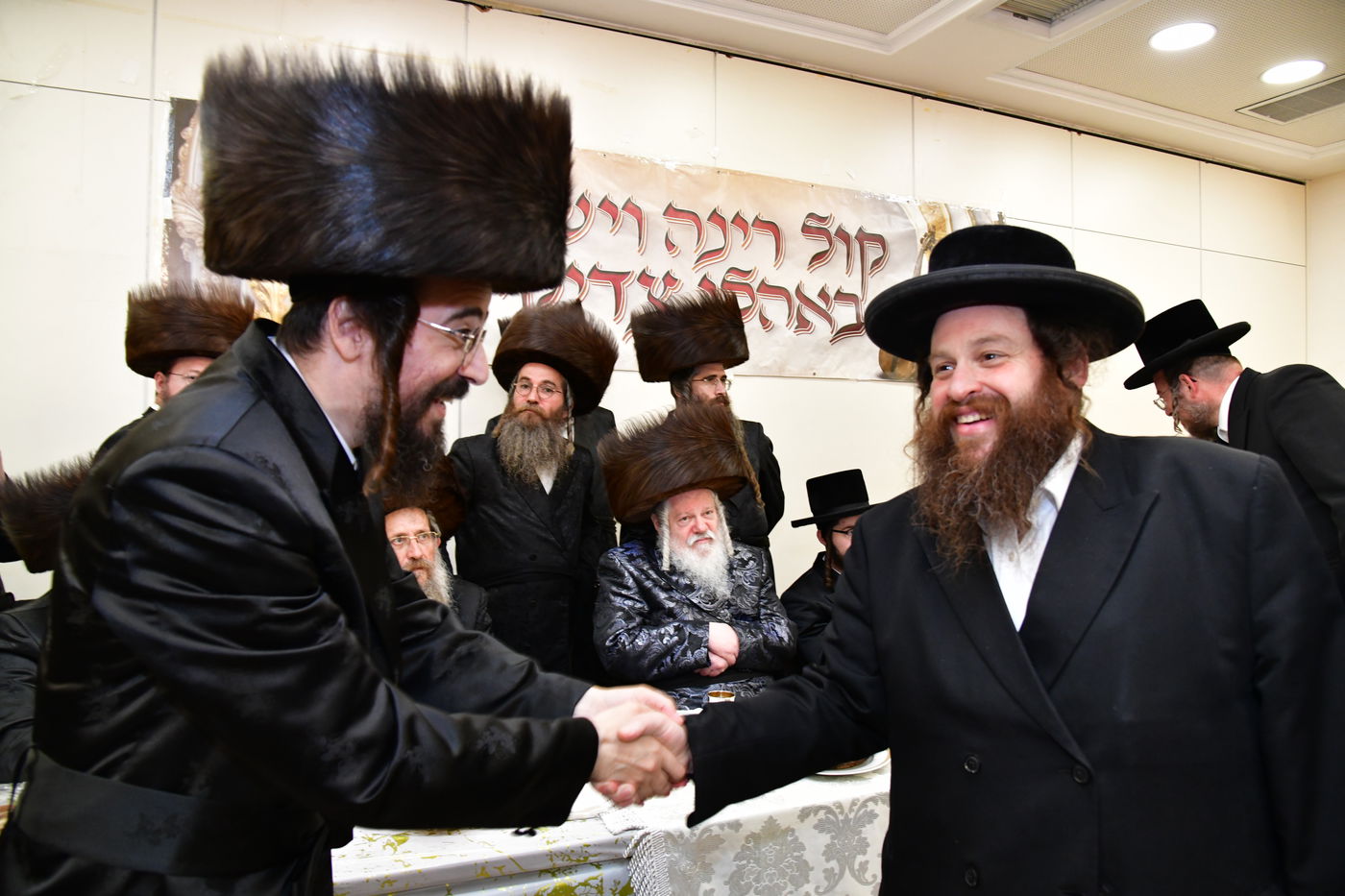 שמחת בית פרמישלאן - רחמסטריווקא - שאץ ויז'ניץ - לייטשיק