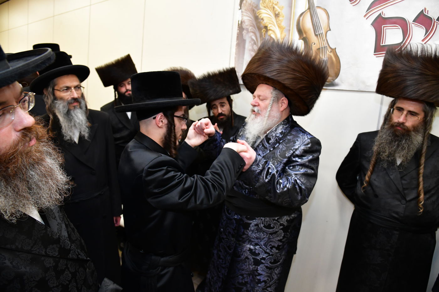 שמחת בית פרמישלאן - רחמסטריווקא - שאץ ויז'ניץ - לייטשיק