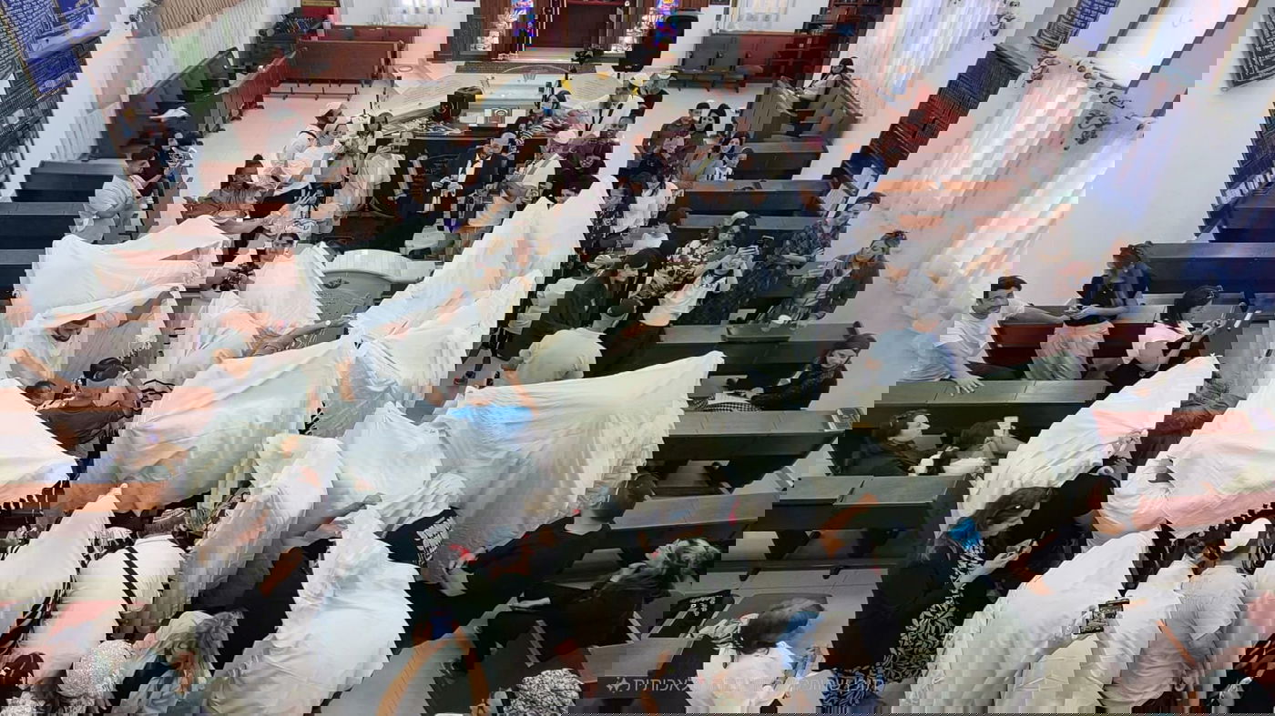 "ברכת כהנים" במסיבת קבלת סידור