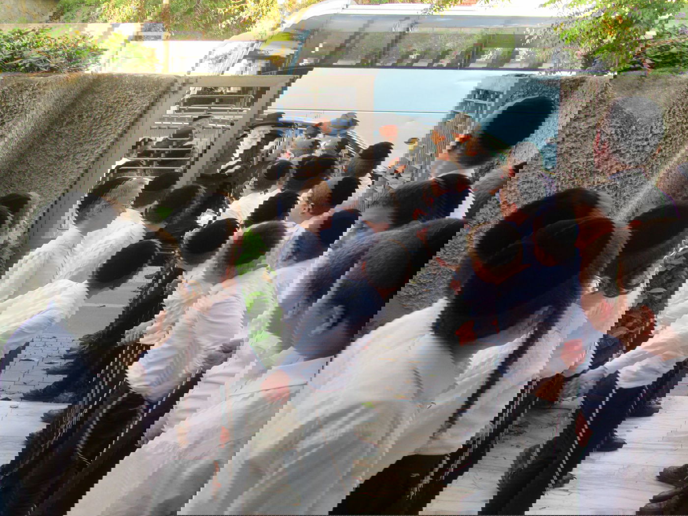 ילדי “נערינו” ביקרו בבתי גדולי ישראל והתברכו