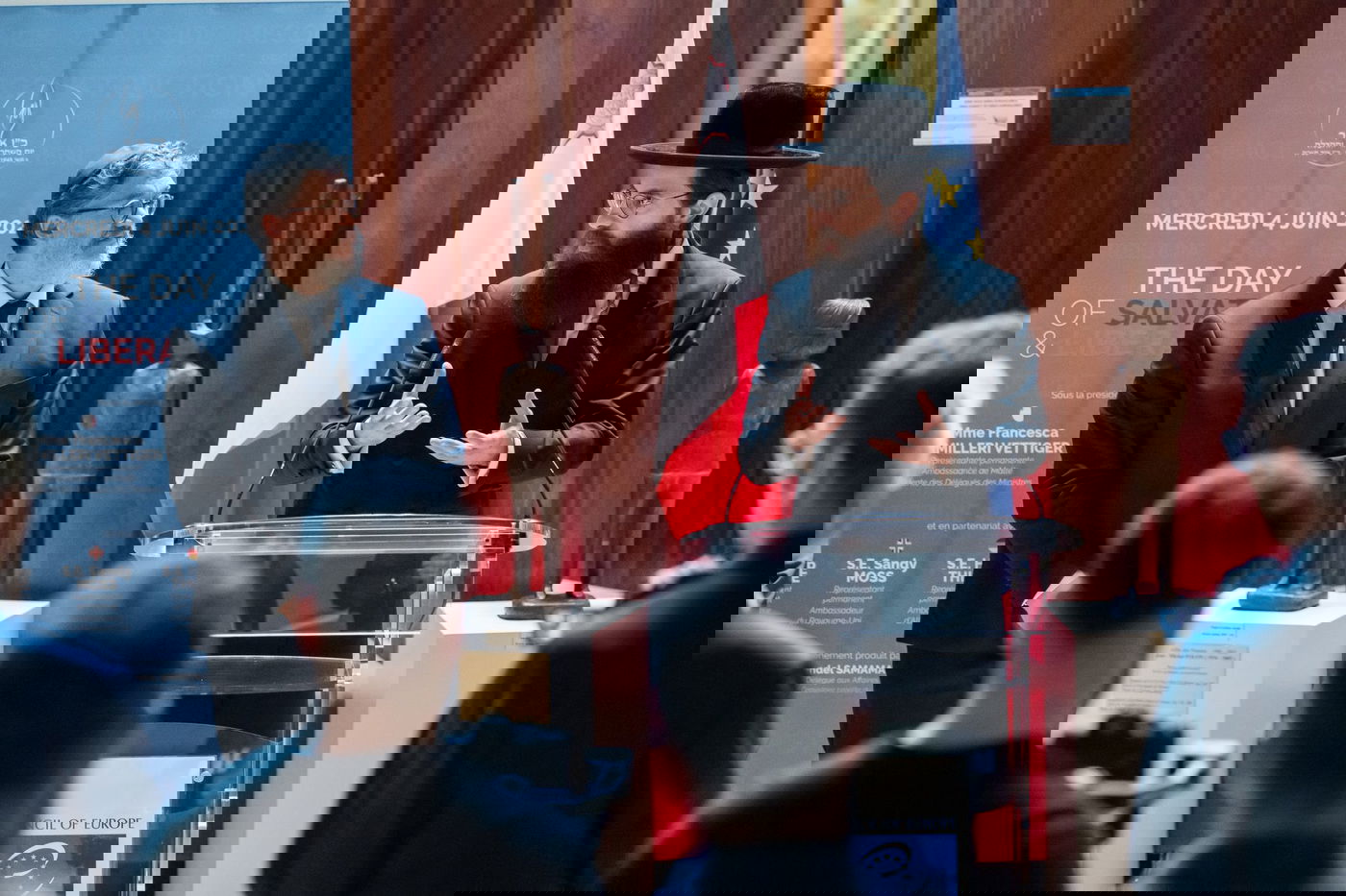 "אירופה היא בית ליהודים" | תיעוד מהאירוע בשטרסבורג