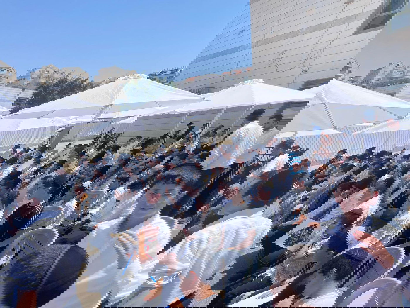 חצי יובל להקמת תלמוד תורה 'סוכת דוד', בבית שמש