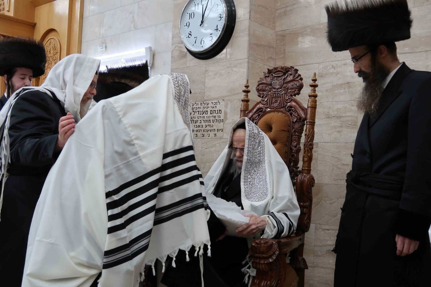 שמחת הברית בחצרות סערט ויזניץ - ויזניץ