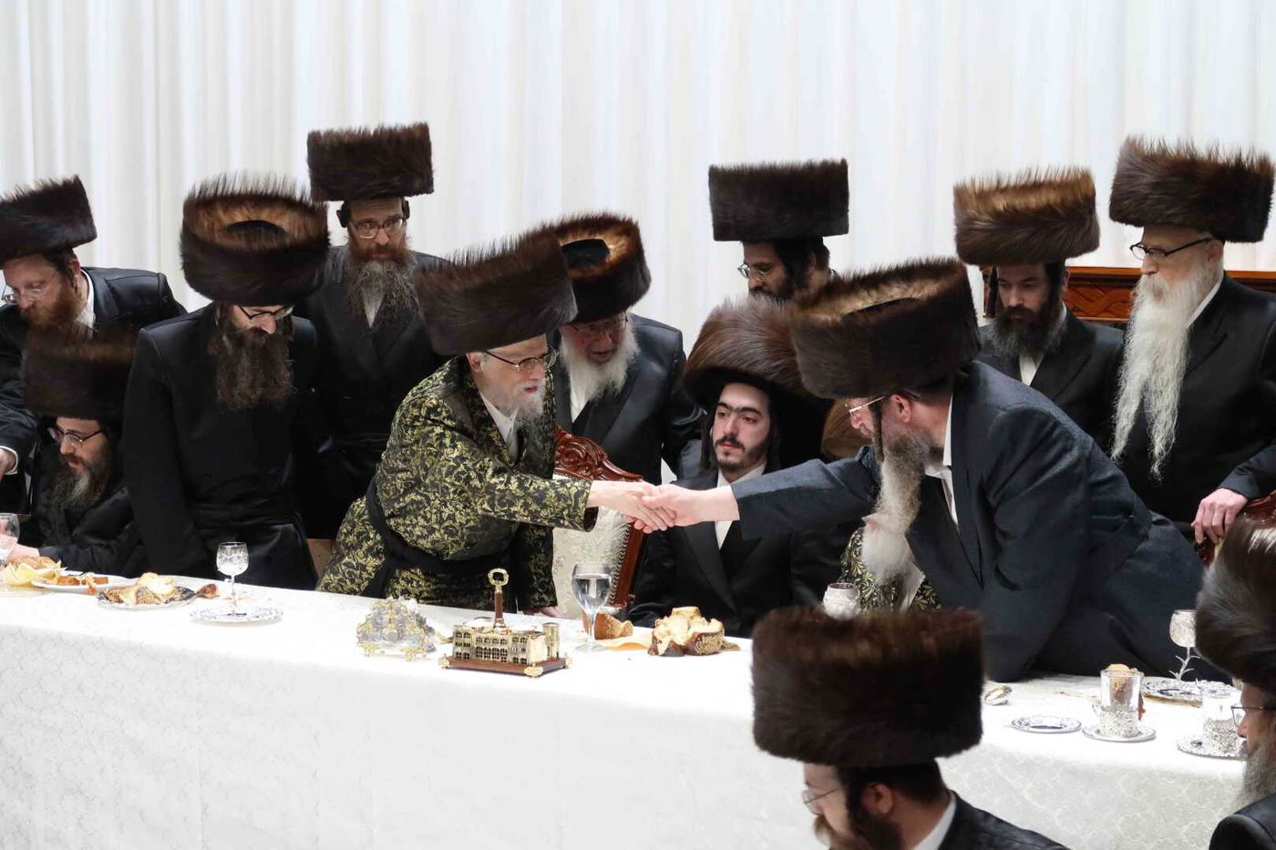 שמחת הברית בחצרות סערט ויזניץ - ויזניץ