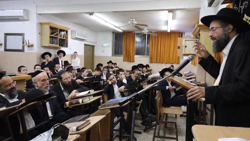 עצרת מספד בישיבת 'משך חכמה'