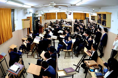 עצרת מספד בישיבת 'משך חכמה'