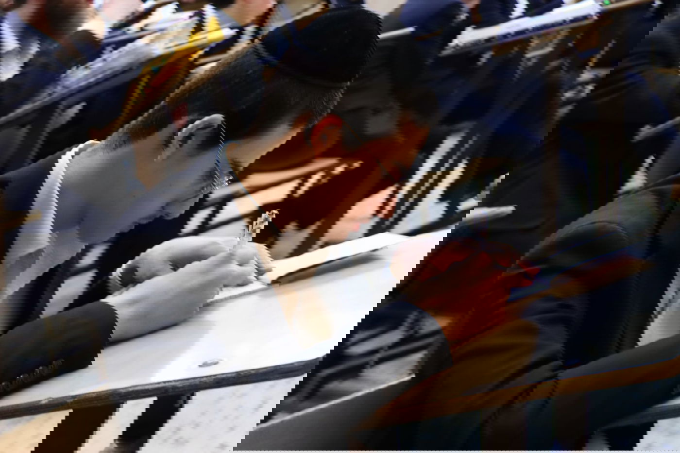 עצרת מספד בישיבת 'משך חכמה'