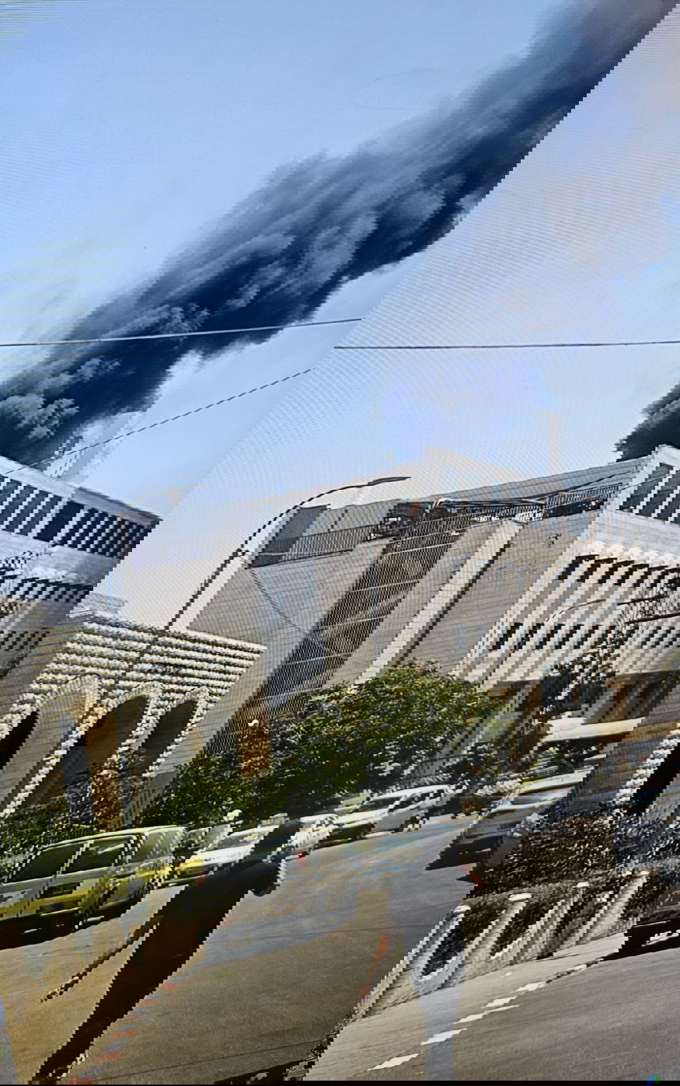 זירת השריפה