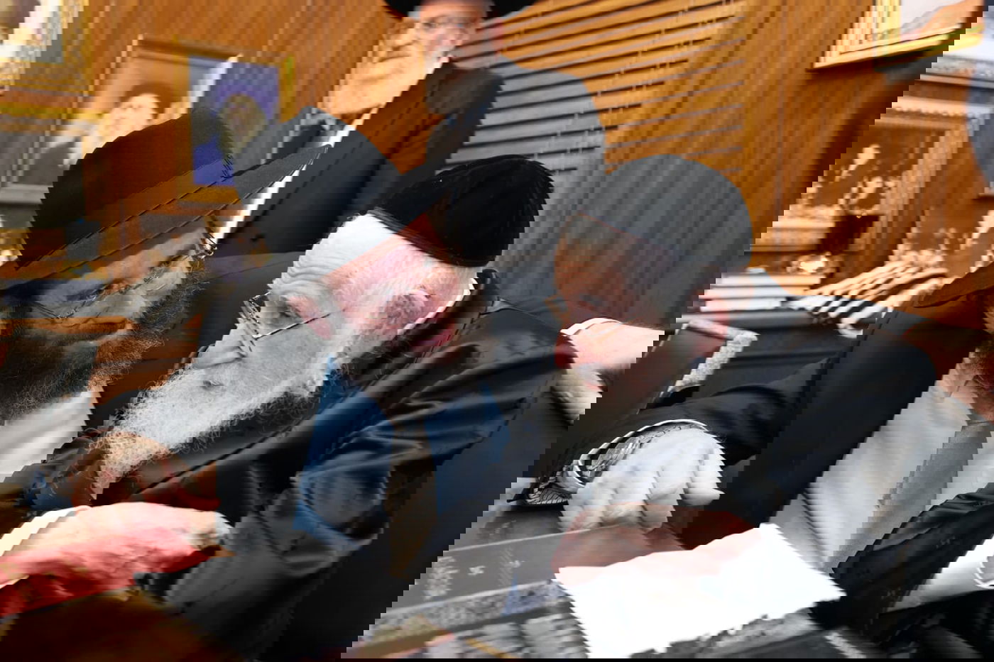 הגאון רבי עזריאל אויערבאך במסע לארה"ב