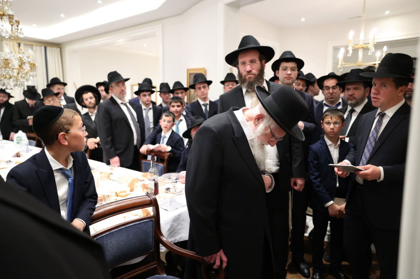 הגאון רבי עזריאל אויערבאך במסע לארה"ב