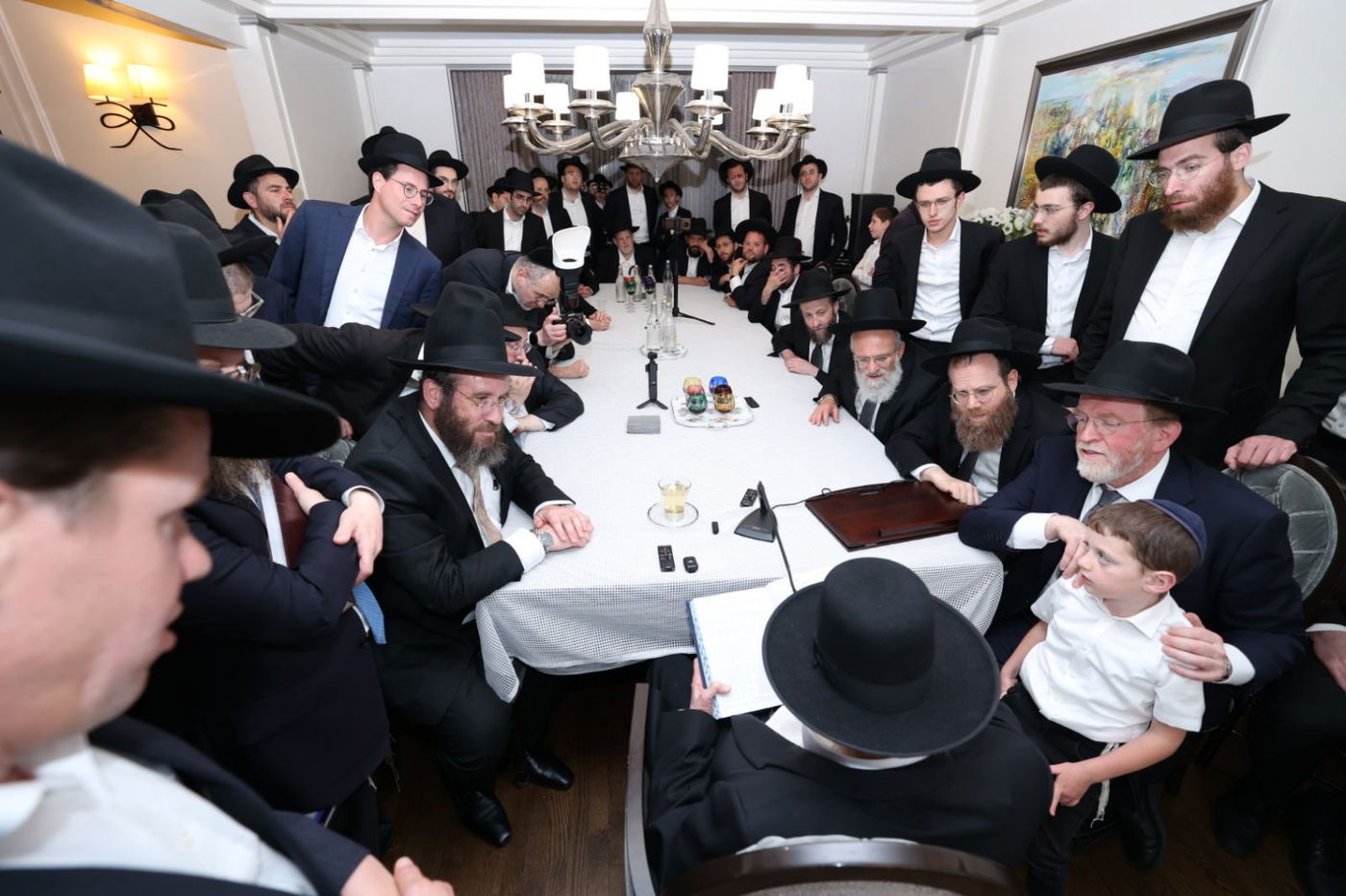 הגאון רבי עזריאל אויערבאך במסע לארה"ב