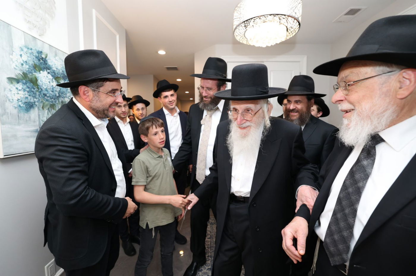 הגאון רבי עזריאל אויערבאך במסע לארה"ב