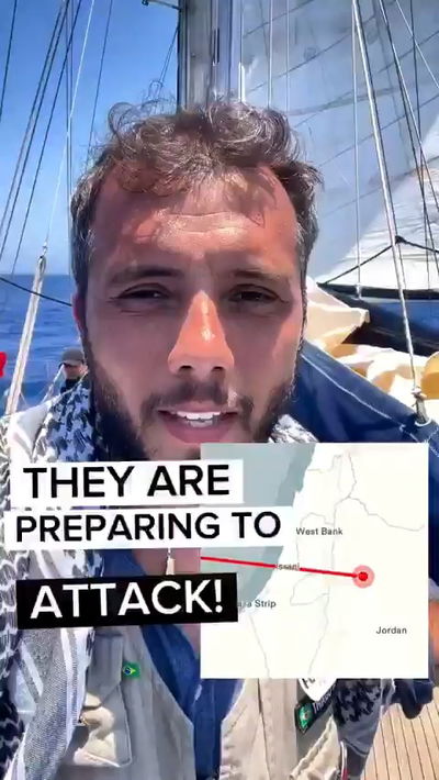 חבלה ישראלית? ספינת ה"חירות" לעזה מתמודדת עם תופעה מסתורית 