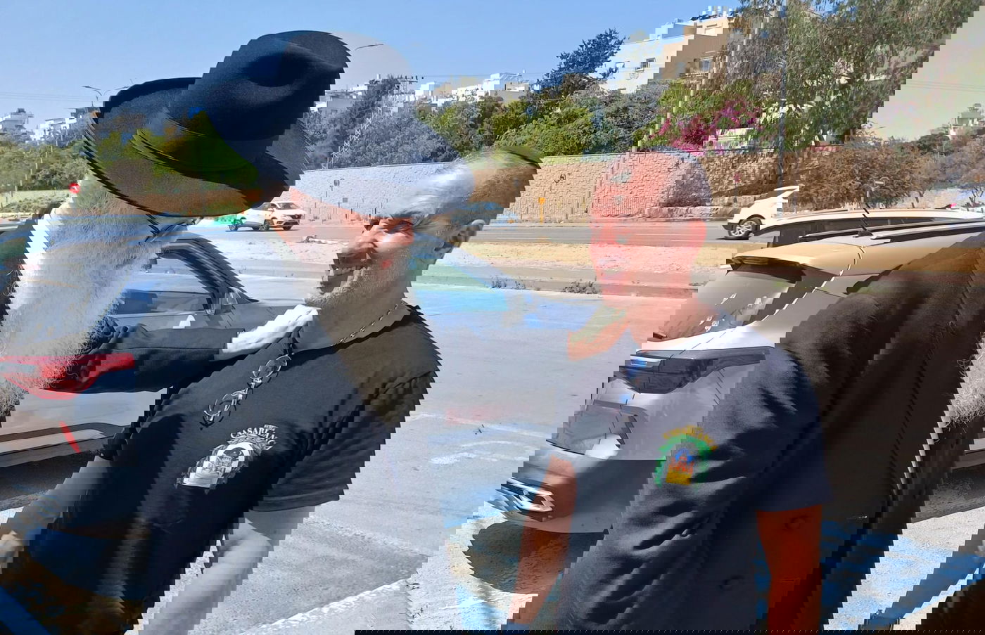 האדמו"ר רבי דוד חנניה פינטו, בחלקה הצבאית בבית העלמין באשדוד